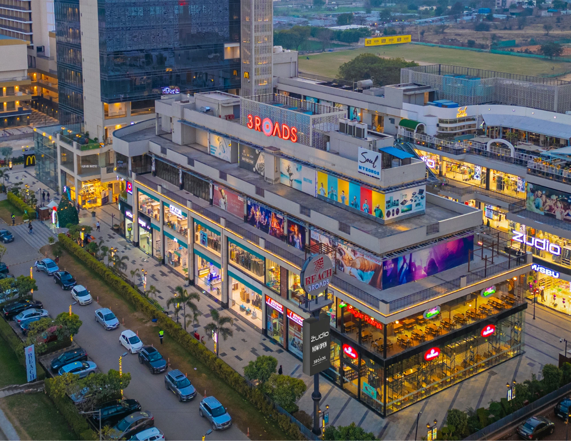 3Roads Sector 70 Gurugram – Retail Shops & Commercial Spaces