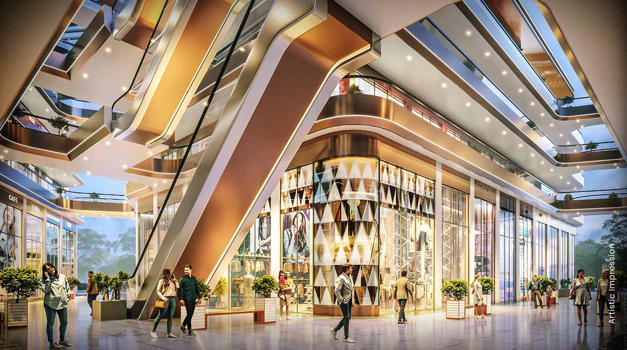 M3M Atrium 57 Sector 57 Gurugram | Premium High-Street Retail Shops & Food Court
