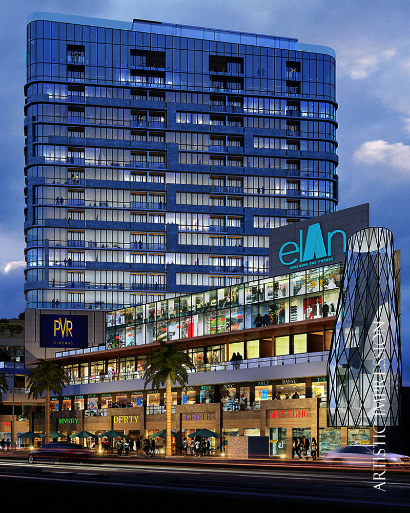 Elan Mercado Sector 80 Gurgaon Retail Shops & Commercial Spaces